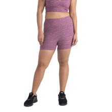 Hunnit Safaric Chic 4 Way Stretchable High Waist Sweat Proof Active Shorts