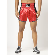 INVINCIBLE Men Muay Thai Boxing Shorts Red