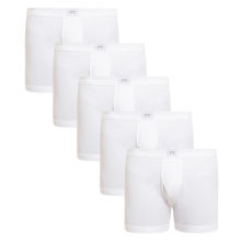 BODYX Pack Of 5 Printed Trunks In White