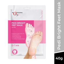 O3+ Pedi Bright Foot Socks Cream Mask