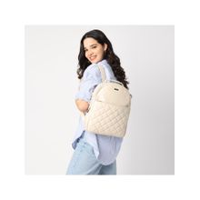 Fastrack Beige Puff Up Backpack