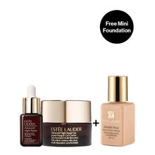 Estee Lauder Ace The Base Kit (Serum, Under Eye Cream & Foundation)