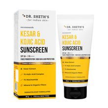 Dr. Sheth's Kesar & Kojic Acid Sunscreen SPF 50+