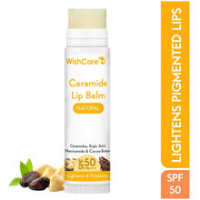 Wishcare Ceramide Lip Balm with SPF50 PA+++ - Kojic Acid & Niacinamide - For Lip Lightening