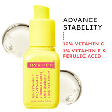 Hyphen 10% Vitamin C Serum with 1% Vitamin E & Ferulic Acid, Brightens & Fade Dark Spots