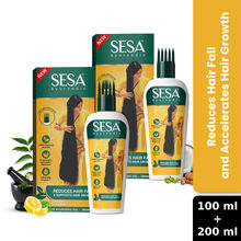 SESA Ayurvedic Hair Oil + Shampoo - Combo Pack
