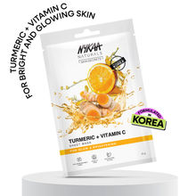 Nykaa Naturals Korean Sheet Mask With Turmeric & Vitamin C For Glow & Brightening