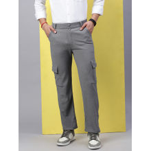 Voxati Men Corduroy Six Pocket Trouser Style Cargos Grey