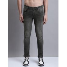 Cantabil Men Casual Olive Denim Jeans