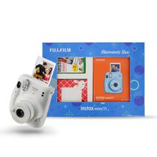 Fujifilm Instax Mini 11 Instant Camera Moments Box-Ice White