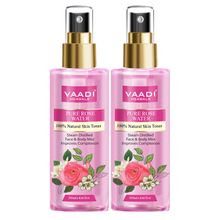 Vaadi Herbals Rose Water - 100% Natural & Pure Skin Toner - Pack Of 2