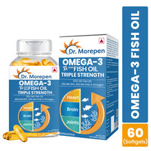 Dr. Morepen Omega 3 Deep Sea Fish Oil Triple Strength Capsules