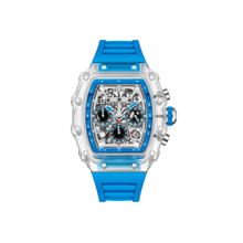 Kenneth Scott Men's Multi Function Silver Dial Watch (K25103-ZSLI) (M)