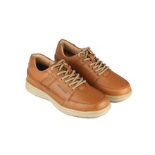 Red Chief Tan Flat Boots Leather Casual Shoes (UK 8)