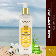 Omeo Vanilla Body Wash - Skin Friendly Ph, Gentle Cleansing, Soft Nourshing Body Wash