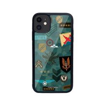 Macmerise Roger That Blue - Glass Phone Case for iPhone 11
