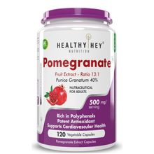 HealthyHey Nutrition Pomegranate Fruit Extract - Veg Capsules