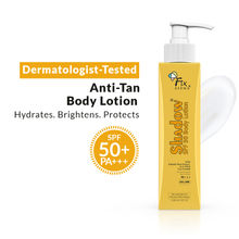 Fixderma Shadow Sunscreen Body Lotion SPF 50 PA+++ UVA & UVB Protection
