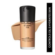 M.A.C Studio Fix Fluid SPF 15 Soft Matte Foundation With Hyaluronic Acid - NC30
