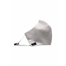The Tie Hub White Herringbone Premium Cotton Reusable Face Mask (pack Of 3)