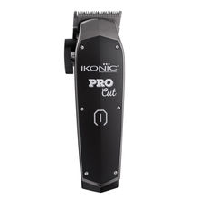 Ikonic Professional Pro Cut Hair Clipper - Black & Silver