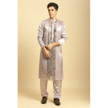 Masumi Mewawalla Lavender Embroidered Kurta with Pant (Set of 2)