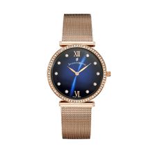 Jacques Du Manior Cocktail Swiss Made Analogue Blue Round Dial Womens Watch- Sormi.01