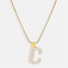Tipsyfly Tribe Initial Pendant - C