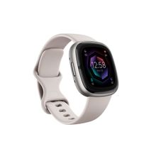 Fitbit Sense 2 Health & Fitness Watch with ECG, Sleep Score & Stree Mgt (White-Platinum)