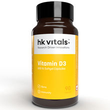 HealthKart Hk Vitals Vitamin D3 (2000 IU) Capsules