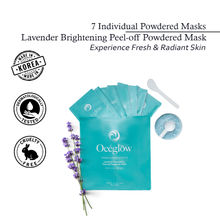 Oceglow Lavender Brightening Peel-off Powdered Mask, Oil Control & Glow Boosting Face Mask