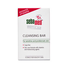 Sebamed Cleansing Bar, PH 5.5, Soap-Free,Normal-Oily Skin,With Vitamins & Moisturizing Agents