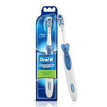 Oral-B Cross Action Battery Power Dual Clean Toothbrush Multicolor - Soft