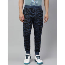 Alcis Men Camouflage Printed Soft Touch Slim-Fit Sports Joggers