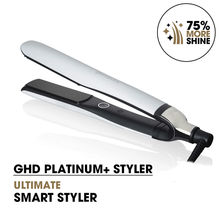 GHD Platinum+ Smart Styler In White- Hair Straightener