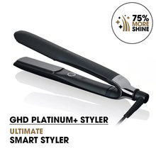 GHD Platinum+ Smart Styler In Black- Hair Straightener