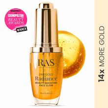 RAS Luxury Oils 24K Gold Radiance Beauty Boosting Face Elixir