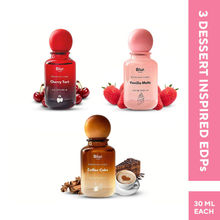 BLUR India EDP Combo Cherry Tart + Vanilla Melts + Coffee Cake Fragrance Set of 3
