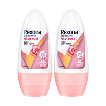 Rexona Fresh Rose Underarm Roll On Pack Of 2