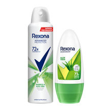 Rexona Aloe Vera Underarm Roll On & Aloe Vera Antiperspirant Deodorant