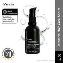 iluvia Intensive Haircare Serum, For Thin, Frizz-Prone Hair, Pre-Styling Essential, Heat Protection