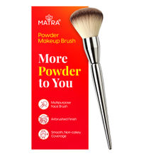 Matra Powder Brush For Face Makeup - Blush, Loose & Setting Powder