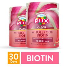 Plix Healthier Hair Gummies with Biotin- Watermelon