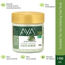 AYA Tea Tree Exfoliating Face Scrub