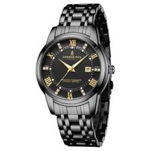 London Fog Regent Collection Analog Quartz Black Dial Watch - LFM10002 (M)