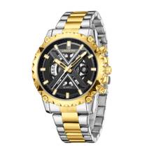 London Fog Knightsbridge Collection Analog Quartz Black Dial Watch - LFM10016 (M)