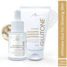 Glutone - Skin Brightening & Glowing - Facewash & Serum Combo