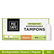 Pee Safe Cotton Tampons For Light to Medium - Comfortable & Rash Free Period Protection
