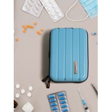 Teakwood Skyblue Compact Hard-Shell Organizer