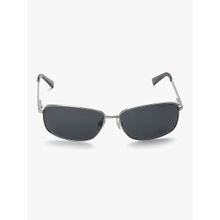 INVU Rectangle Sunglasses with Grey Lens for Unisex